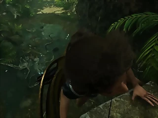 Porn Bastards: Lara Croft En Sueur Part1