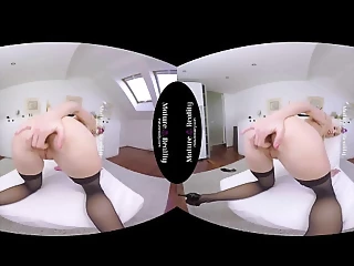 Almost Caught In The Crack Virtual Reality Masturbation